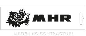 MALOSSI 339772 - Adhesivo Malossi MHR Negro 16 cm
