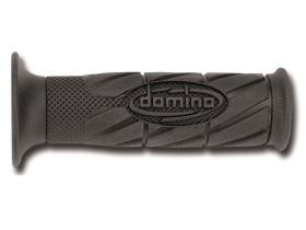 Domino 55198240060 - Puños Domino Scooter con Logo Negros abiertos Abiertos D 22