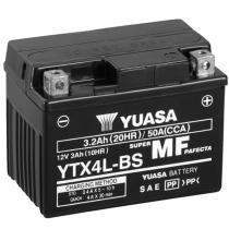 Yuasa 0604511Y - Batería Yuasa YTX4L-BS Sin Mantenimiento