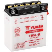 Yuasa 0605341Y - Batería Yuasa YB5L-B Combipack Convencional