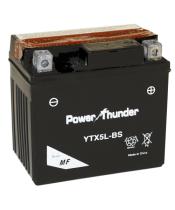 Power Thunder 0605491P - Batería Power Thunder CTX5L-BS Sin Mantenimiento