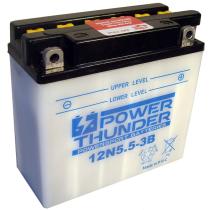 Power Thunder 0606340P - Batería Power Thunder 12N5.5-3B Convencional