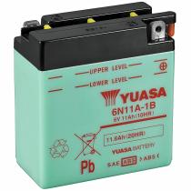 Yuasa 0611140Y - Batería Yuasa 6N11A-1B Convencional