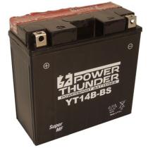 Power Thunder 0614121P - Batería Power Thunder CT14B-BS Sin Mantenimiento