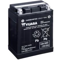 Yuasa 0614221Y - Batería Yuasa YTX14AH-BS High Performance