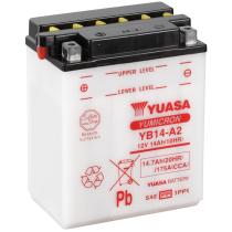 Yuasa 0614371Y - Batería Yuasa YB14-A2 Combipack Convencional