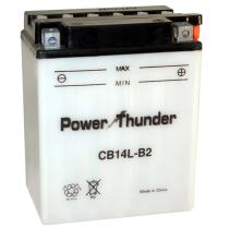 Power Thunder 0614391P - Batería Power Thunder CB14L-B2 Convencional