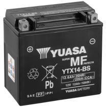 Yuasa 0614971Y - Batería Yuasa YTX14-BS Sin Mantenimiento