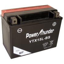 Power Thunder 0615391P - Batería Power Thunder CTX15L-BS Sin Mantenimiento