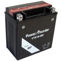 Power Thunder 0616801P - Batería Power Thunder CTX16-BS Sin Mantenimiento