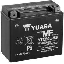 Yuasa 0620391Y - Batería Yuasa YTX20L-BS Sin Mantenimiento