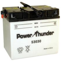 Power Thunder 0653041P - Batería Power Thunder 53030 Convencional