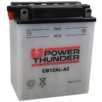 Power Thunder 0612411P - Batería Power Thunder CB12AL-A2 Convencional