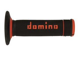Domino A19041C4540 - Puños Domino Off Road X-Treme Negro - Naranja Cerrados D 22