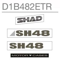 SHAD D1B482ETR - ADHESIVOS SH48 GRIS TITANIO