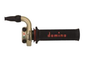 Domino 391803 - Mando Gas Domino KRR 03 Dorado con puños 3918.03