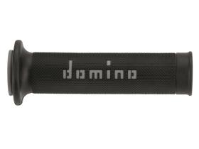 Domino A01041C5240 - Puños Domino On Road Negro - Gris Abiertos D 22 mm L 120-125