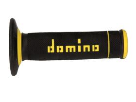 Domino A19041C4740 - Puños Domino Off Road X-Treme Negro - Amarillo Cerrados D 22