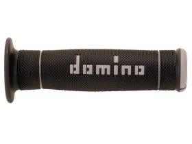 Domino A24041C5240 - Puños Domino Trial Negro - Gris Cerrados D 22 mm L 125 mm