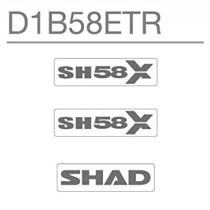 SHAD D1B58ETR - CJTO ADHESIVOS SH58X