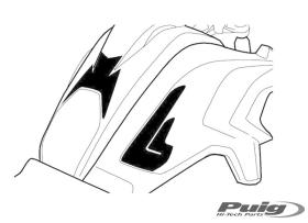 Puig 8434C - PROTECTOR DEPOSITO + LATERAL BMW R1200GS 13-16''C/C