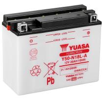 Yuasa 0650341Y - Batería Yuasa Y50N-18L-A Combipack Convencional
