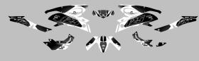 UP Design 10YA6921651 - Kit Deco UP Maximize Negro-Blanco Yamaha MT125