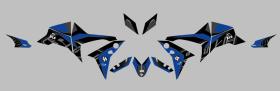 UP Design 6YA6970226 - Kit Deco UP Maximize Negro-Azul Yamaha Tracer900