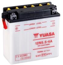 Yuasa 0606350Y - Batería Yuasa 12N5.5-4A Convencional