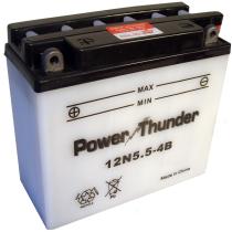 Power Thunder 0606331P - Batería Power Thunder 12N5.5-4B Convencional