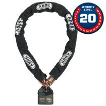 ABUS A52285 - Granit Power Chain 37 14KS Black Loop Abus Candado 37RK/80 +