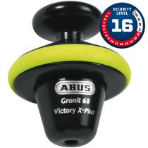 ABUS A56335 - GRANIT Victory X-Plus 68 yellow full Bloqueo de disco GRANIT
