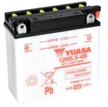 Yuasa 0606330Y - Batería Yuasa 12N5.5-4B Convencional