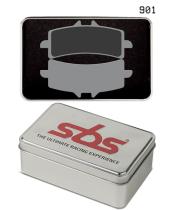 SBS P901DS2 - Pastilla de freno SBS P901-DS2
