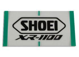 SHOEI 090110STCMTBLK - RECAMBIO SHOEI LOGO POSTERIOR XR-1100 NEGRO MATE