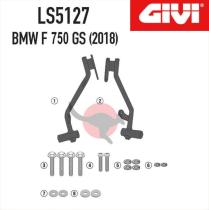 GIVI LS5127 - SOPORTE PROYECTORES BMW FGS 750/850 18>21