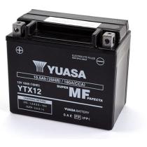 Yuasa 0612991Y - Batería Yuasa YTX12-WC Precargada