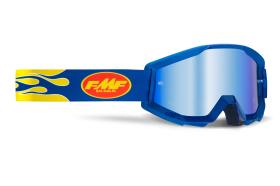 FMF F5005100007 - FMF POWERCORE GOGGLE FLAME NAVY - MIRROR BLUE