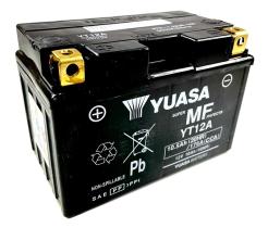 Yuasa 0612941Y - Batería Yuasa YT12A-WC Precargada