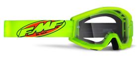 FMF F5005400003 - FMF POWERCORE YOUTH (JUNIOR) GOGGLE CORE YELLOW - CLEAR LENS