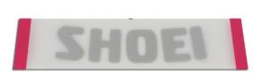 SHOEI 090SHLGSLV - RECAMBIO SHOEI LOGO FRONTAL GLAMSTER GRIS PLATA